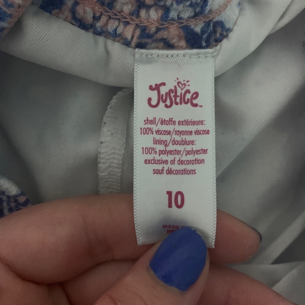 Justice shorts